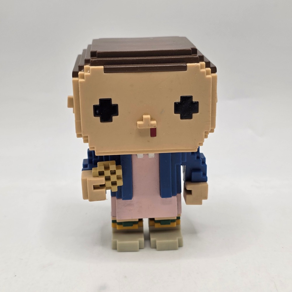 Funko Pop 8-Bit Eleven Stranger Things Vinyl Figure Waffle Pink Dress Retro Toy